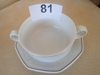 ca. 65teiliges Suppen-Set bestehend aus 30 Untertassen, 35 Suppentassen in verschiedenen Motiven ca. 65teiliges Suppen-Set bestehend aus 30 Untertassen, 35 Suppentassen in verschiedenen Motiven