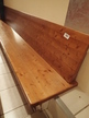 Massivholzbank ca. Bank 13.4 lfm + Bank 2 2.8 lfm Massivholzbank ca. Bank 13.4 lfm + Bank 2 2.8 lfm