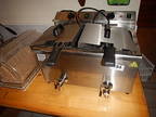 Doppelfritter Fab. Horeca GDF 2820, 2 x 3500 W, Siebgröße 20 x 18 x 14 cm Doppelfritter Fab. Horeca GDF 2820, 2 x 3500 W, Siebgröße 20 x 18 x 14 cm