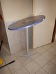 Bistrotisch mit verzinktem Unterbau DM 80 cm, Platte klappbar Bistrotisch mit verzinktem Unterbau DM 80 cm, Platte klappbar