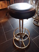 10 Stk. Barhocker in Chrom, Leder schwarz 10 Stk. Barhocker in Chrom, Leder schwarz