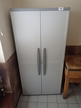 Kunststoff Aufbewahrungs-Schrank 87 x 45 x 180 cm, doppelflügelig, mit 4 Auflagen Kunststoff Aufbewahrungs-Schrank 87 x 45 x 180 cm, doppelflügelig, mit 4 Auflagen