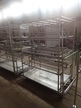 Produktions-Stapelregal-Wagen in Aluminium, max. Traglast 210 kg, ca. 150 x 110 x 188 cm Produktions-Stapelregal-Wagen in Aluminium, max. Traglast 210 kg, ca. 150 x 110 x 188 cm