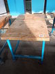 Kraus mobiler Werkstättenwagen mit Massivholzplatte ca. 120 x 75 x 80 cm Kraus mobiler Werkstättenwagen mit Massivholzplatte ca. 120 x 75 x 80 cm