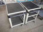 2 Stk. Werkstättenwagen mobil ca. 80 x 55 cm 2 Stk. Werkstättenwagen mobil ca. 80 x 55 cm