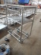 4 Stk. Produktions-Etagen-Materialwagen in Aluminium mobil mit Schichtstoffplatte 3 Stk. 71 x 51 x 106 cm, 71 x 51 x 70 cm, max. 70 kg Belastbarkeit 4 Stk. Produktions-Etagen-Materialwagen in Aluminium mobil mit Schichtstoffplatte 3 Stk. 71 x 51 x 106 cm, 71 x 51 x 70 cm, max. 70 kg Belastbarkeit