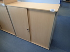 HALI Aktenschrank mit Schiebetür 120 x 43 x 116 cm, 3 Ordner hoch HALI Aktenschrank mit Schiebetür 120 x 43 x 116 cm, 3 Ordner hoch