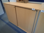 HALI Aktenschrank mit Schiebetür 160 x 43 x 116 cm, 3 Ordner hoch HALI Aktenschrank mit Schiebetür 160 x 43 x 116 cm, 3 Ordner hoch