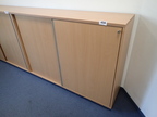 HALI Aktenschrank mit Schiebetür 160 x 43 x 116 cm, 3 Ordner hoch HALI Aktenschrank mit Schiebetür 160 x 43 x 116 cm, 3 Ordner hoch