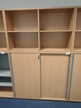 HALI Aktenschrank mit Schiebetür 120 x 43 x 116 cm, 3 Ordner hoch + Aufsatz Aktenregal offen 120 x 75 cm HALI Aktenschrank mit Schiebetür 120 x 43 x 116 cm, 3 Ordner hoch + Aufsatz Aktenregal offen 120 x 75 cm