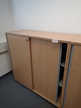 HALI Aktenschrank mit Schiebetür 120 x 43 x 116 cm, 3 Ordner hoch HALI Aktenschrank mit Schiebetür 120 x 43 x 116 cm, 3 Ordner hoch