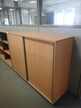 HALI Aktenschrank mit Schiebetür 160 x 43 x 116 cm, 3 Ordner hoch HALI Aktenschrank mit Schiebetür 160 x 43 x 116 cm, 3 Ordner hoch