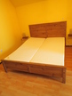 Doppelbett, Maße ca. B 165 x L 202 cm, Kopfhaupt: B 171 x H 110 cm inkl. 2 Matratzen 80 x 200 cm Doppelbett, Maße ca. B 165 x L 202 cm, Kopfhaupt: B 171 x H 110 cm inkl. 2 Matratzen 80 x 200 cm