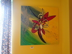 Wandbild moderne Malerei ca. 82 x 81 cm Wandbild moderne Malerei ca. 82 x 81 cm