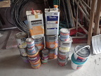 Posten Farben und Zubehör Posten Farben und Zubehör