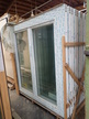 Kunststoff-Fenster innen und außen weiß, 2flügelig, links-rechts Verbreiterung je 120 mm, oben Verbreiterung 90 mm, Maße: B 1820 x H 1930 mm Kunststoff-Fenster innen und außen weiß, 2flügelig, links-rechts Verbreiterung je 120 mm, oben Verbreiterung 90 mm, Maße: B 1820 x H 1930 mm