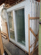 Kunststoff-Fenster innen und außen weiß, 2flügelig, links-rechts Verbreiterung je 120 mm, oben Verbreiterung 90 mm, Maße: B 1820 x H 1930 mm Kunststoff-Fenster innen und außen weiß, 2flügelig, links-rechts Verbreiterung je 120 mm, oben Verbreiterung 90 mm, Maße: B 1820 x H 1930 mm