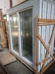 Kunststoff-Fenster innen und außen weiß, 2flügelig, links-rechts Verbreiterung je 120 mm, oben Verbreiterung 90 mm, Maße: B 1820 x H 1930 mm Kunststoff-Fenster innen und außen weiß, 2flügelig, links-rechts Verbreiterung je 120 mm, oben Verbreiterung 90 mm, Maße: B 1820 x H 1930 mm
