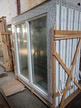 Kunststoff-Fenster innen und außen weiß, 2flügelig, links-rechts Verbreiterung je 120 mm, oben Verbreiterung 90 mm, Maße: B 1820 x H 1930 mm Kunststoff-Fenster innen und außen weiß, 2flügelig, links-rechts Verbreiterung je 120 mm, oben Verbreiterung 90 mm, Maße: B 1820 x H 1930 mm