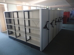 ROLLREGAL-System 6 teilig , bestehend aus 6 Regalen ROLLREGAL-System 6 teilig , bestehend aus 6 Regalen