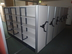 ROLLREGAL-System 6 teilig , bestehend aus 6 Regalen ROLLREGAL-System 6 teilig , bestehend aus 6 Regalen