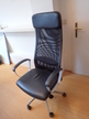 Bürodrehstuhl schwarz mit Armlehne Bürodrehstuhl schwarz mit Armlehne