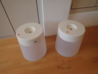 2 Stück Hocker in Kunststoff 2 Stück Hocker in Kunststoff