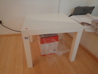 Beistelltisch weiss ca.50x50 cm Beistelltisch weiss ca.50x50 cm