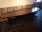 2 rustikale Tische ca. je 260 x 90 cm 2 rustikale Tische ca. je 260 x 90 cm