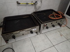 2 Stk. Gasgrillplatten jeweils ca. 65 x 55 x 35 cm 2 Stk. Gasgrillplatten jeweils ca. 65 x 55 x 35 cm