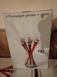 9 Karton je 6 Stk. Champagnergläser samt Cooler 9 Karton je 6 Stk. Champagnergläser samt Cooler