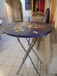 Stehtisch ca. 80 cm DM klappbar Stehtisch ca. 80 cm DM klappbar
