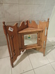 Eckvitrine in Eiche ca. 36 x 50 cm Eckvitrine in Eiche ca. 36 x 50 cm