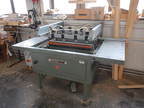 Gannomat Motor 1, Motor 2, Pneumatik, Bohrbalken 1 und Bohrbalken 2, 380 V, 2 x 1.5 kW, 2 x 26 Bohreinheiten, Tischgröße ca. 85 x 188 cm Gannomat Motor 1, Motor 2, Pneumatik, Bohrbalken 1 und Bohrbalken 2, 380 V, 2 x 1.5 kW, 2 x 26 Bohreinheiten, Tischgröße ca. 85 x 188 cm