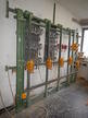 Schöberl Druckluft-Stempelpresse, Arbeitsgröße ca. 3000 mm x 2000 mm Schöberl Druckluft-Stempelpresse, Arbeitsgröße ca. 3000 mm x 2000 mm