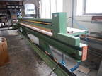 Langzauner LZ 2/4000, 3.3 kW, 380 V, Fabriknummer 11/3869 mit Schneidvorrichtung, Tischgröße: ca. 4000 mm x 1120 mm Langzauner LZ 2/4000, 3.3 kW, 380 V, Fabriknummer 11/3869 mit Schneidvorrichtung, Tischgröße: ca. 4000 mm x 1120 mm