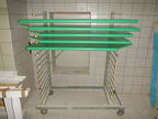 Jowi Lackierwagen ca. 150 x 60 x 165 cm Jowi Lackierwagen ca. 150 x 60 x 165 cm