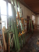 Schöberl Fensterrahmenpresse, BJ 1994, hydraulisch, 3 senkrechte + 2 waagrechte Druckstempel, BJ 94,Maße: L 3800 x T 700 x H 2800 mm Schöberl Fensterrahmenpresse, BJ 1994, hydraulisch, 3 senkrechte + 2 waagrechte Druckstempel, BJ 94,Maße: L 3800 x T 700 x H 2800 mm