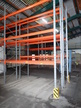ca. 13.2 lfm Schwerlast-Palettenregale, bestehend aus 2 Linien, T 2 x 1 m, Steher-Höhe 5 m, 18 Balken, Tragkraft pro Palette 1200 kg ca. 13.2 lfm Schwerlast-Palettenregale, bestehend aus 2 Linien, T 2 x 1 m, Steher-Höhe 5 m, 18 Balken, Tragkraft pro Palette 1200 kg