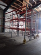 ca. 11.5 lfm Schwerlast-Palettenregale, bestehend aus 2 Linien, T 2 x 1.1 m, Höhe ca. 3.8 m m, 18 Balken, Tragkraft pro Palette 1200 kg, 7 Steher, 24 Balken, BJ 2009 ca. 11.5 lfm Schwerlast-Palettenregale, bestehend aus 2 Linien, T 2 x 1.1 m, Höhe ca. 3.8 m m, 18 Balken, Tragkraft pro Palette 1200 kg, 7 Steher, 24 Balken, BJ 2009