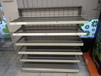 Verkaufsregal ca. B 124 x T 52 x H 135 cm Verkaufsregal ca. B 124 x T 52 x H 135 cm