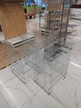 9 Stk. Gitter-Regale verzinkt jeweils ca. B 38 x H 77 x T 55 cm 9 Stk. Gitter-Regale verzinkt jeweils ca. B 38 x H 77 x T 55 cm