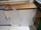Aktenschrank ca. B 80 x T 43 x H 74 cm, 2 Ordnerhöhen Aktenschrank ca. B 80 x T 43 x H 74 cm, 2 Ordnerhöhen