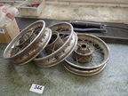 3 Stk. Puch DS50 Felgen 3 Stk. Puch DS50 Felgen