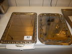 ca. 8 Stk. Servierplatten 31 x 42 cm + 41 x 31 cm ca. 8 Stk. Servierplatten 31 x 42 cm + 41 x 31 cm