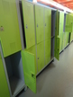 4teiliger Handtaschenschrank-Umkleideschrank ca. B 158 x T 50 x H 204 cm 4teiliger Handtaschenschrank-Umkleideschrank ca. B 158 x T 50 x H 204 cm