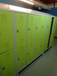 4teiliger Handtaschenschrank-Umkleideschrank ca. B 158 x T 50 x H 204 cm 4teiliger Handtaschenschrank-Umkleideschrank ca. B 158 x T 50 x H 204 cm