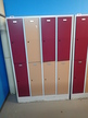 8teiliger Umkleidespind-Handtaschenspind ca. B 116 x T 50 x H 180 cm 8teiliger Umkleidespind-Handtaschenspind ca. B 116 x T 50 x H 180 cm