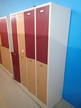 8teiliger Umkleidespind-Handtaschenspind ca. B 116 x T 50 x H 180 cm 8teiliger Umkleidespind-Handtaschenspind ca. B 116 x T 50 x H 180 cm