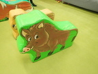Spielpolster Motiv Wildschwein Spielpolster Motiv Wildschwein